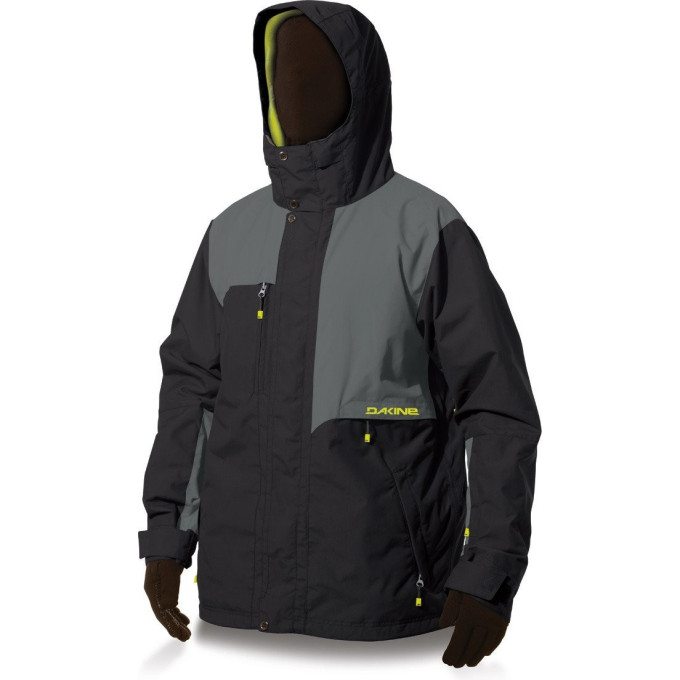 Куртка DAKINE 10К MENS ELEVATION JACKET BLACK / GUNMETAL Размер L 8700011 (0610934738605)